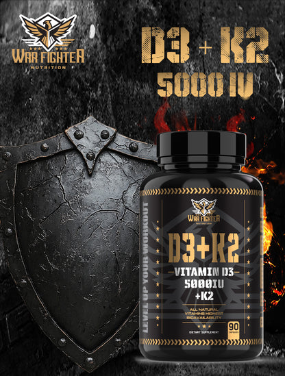 WAR FIGHTER D3 + K2 5000 IU