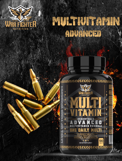 WAR FIGHTER Multivitamin Advanced 100 Tablets
