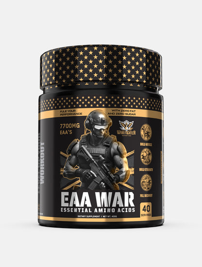 War Fighter Creatine 300g + EAA 400g + M4 Pre-Workout 350g Stack