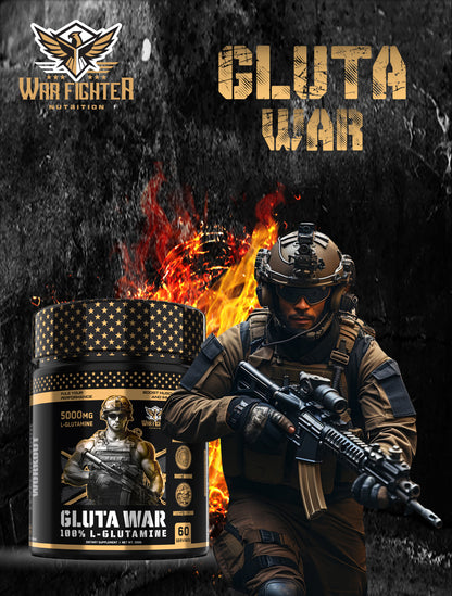 War Fighter ISO 2kg + Creatine 300g + EAA 400g + M4 Pre-Workout 350g + Glutamine 300g Stack