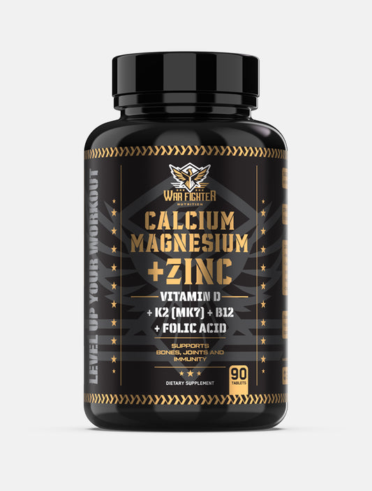 War Fighter Calcium Magnesium Zinc (Cal Mag Zinc) 90 Tablets