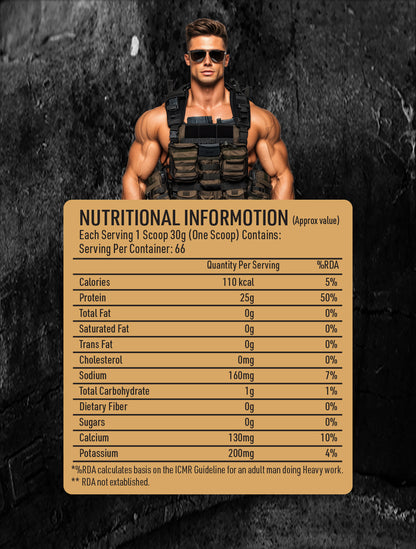 War Fighter ISO 2kg + M4 Pre-Workout 350g Stack