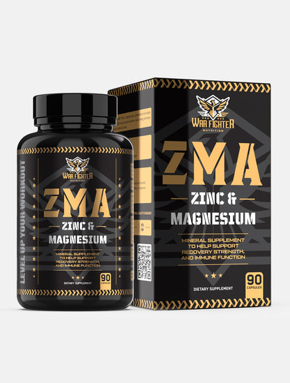 WAR FIGHTER ZMA (Zinc & Magnesium) – 90 Capsules