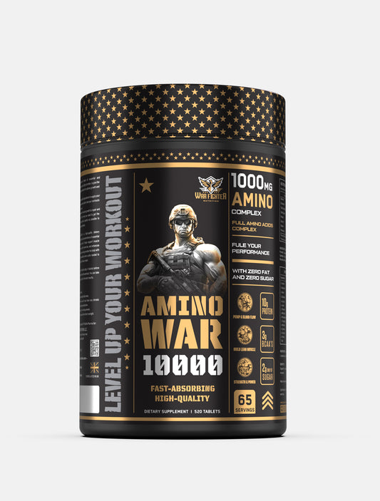 AMINO WAR 10000 (520g) – Amino Complex (10,000mg Aminos)