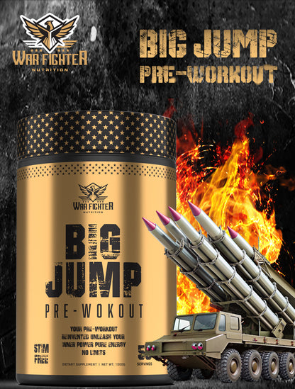 BIG JUMP PRE-WORKOUT (1000g) – Stimulant-Free Pre-Workout