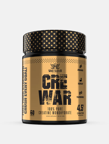 War Fighter Creatine 300g + EAA 400g + M4 Pre-Workout 350g Stack