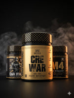 War Fighter Creatine 300g + EAA 400g + M4 Pre-Workout 350g Stack