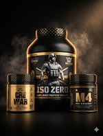 War Fighter ISO 2kg + Creatine 300g + M4 Pre-Workout 350g Stack