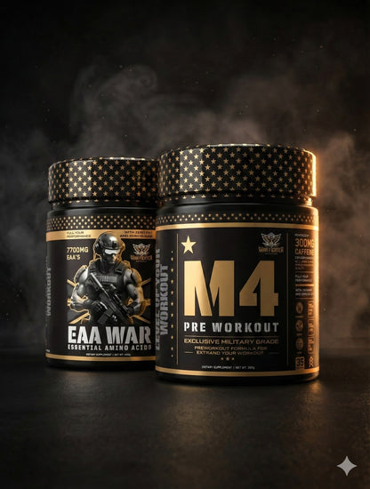 War Fighter M4 Pre-Workout 350g + EAA 400g Stack